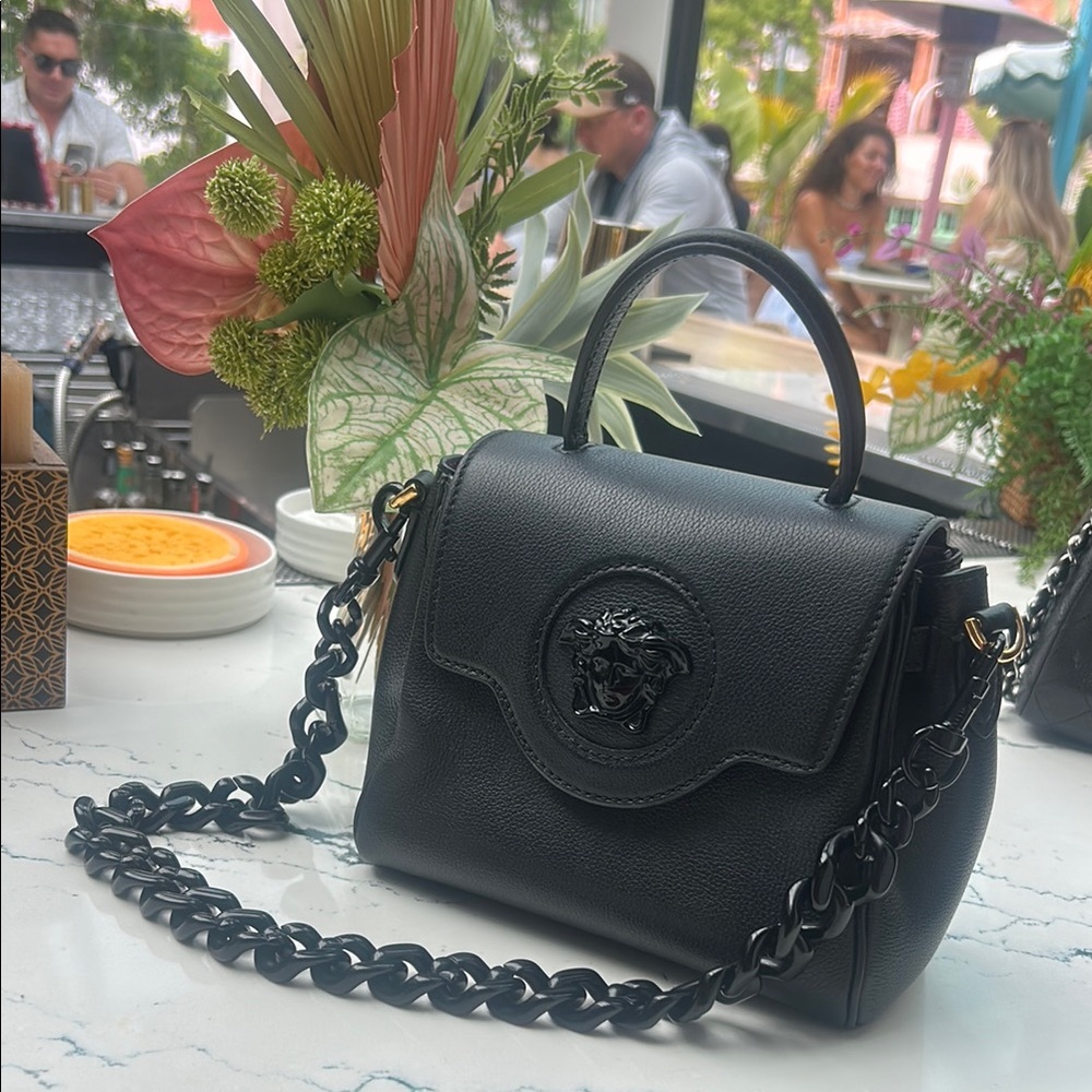 Versace Monochrome Medusa Bag